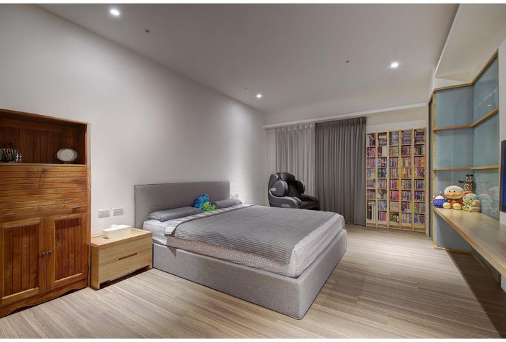 简约现代风格卧室装修样板间欣赏 - 效果图