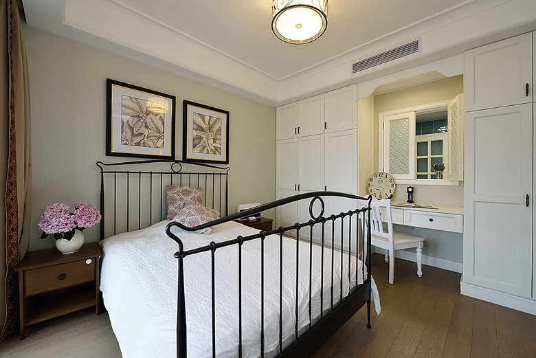 花语美式儿童房装饰设计效果图