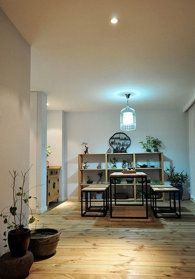 创意中式风格餐厅设计装饰效果图