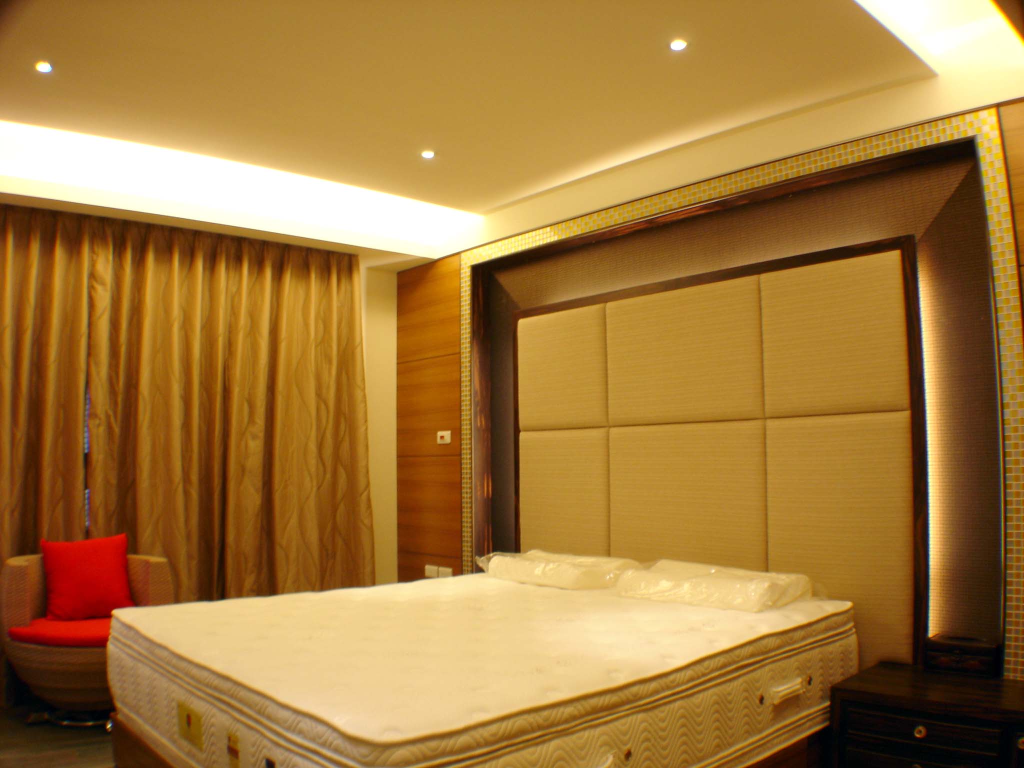 简约设计卧室装修图 - 效果图