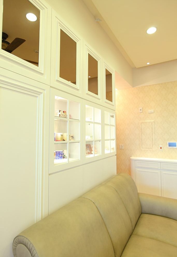 小户型简约家装收纳柜设计 - 效果图