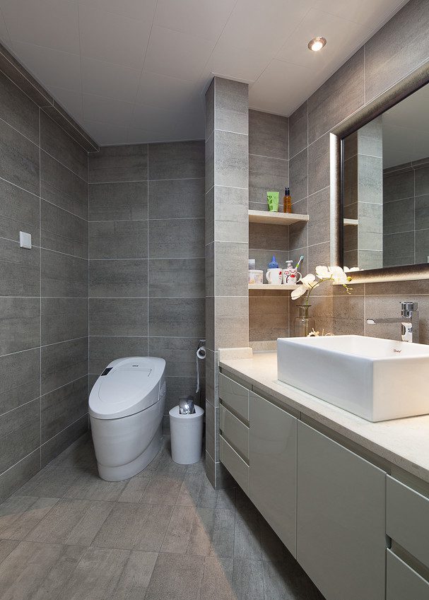 现代家居卫生间装修效果图