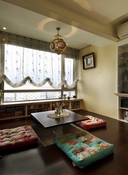 日式田园风 榻榻米休闲区设计 - 效果图