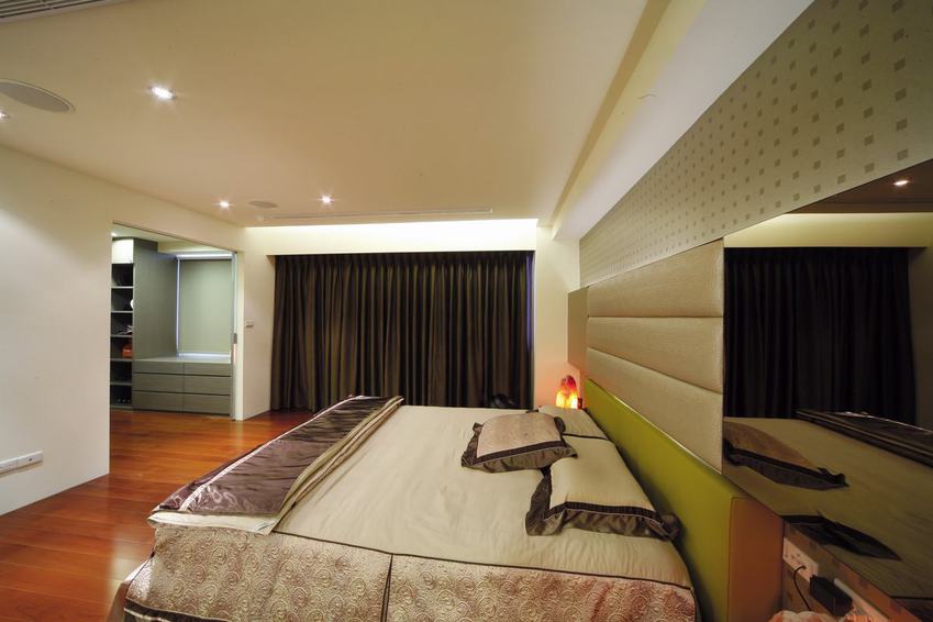 现代美式设计卧室装修效果图