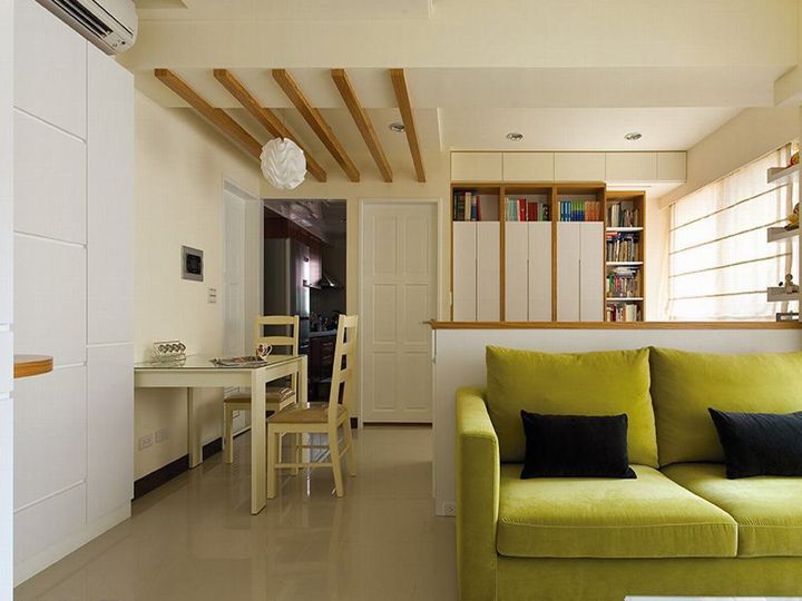 简约实用设计小户型餐厅装修图 - 效果图