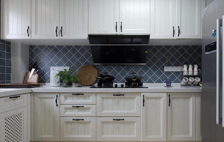 欧式现代混搭简洁厨房效果图