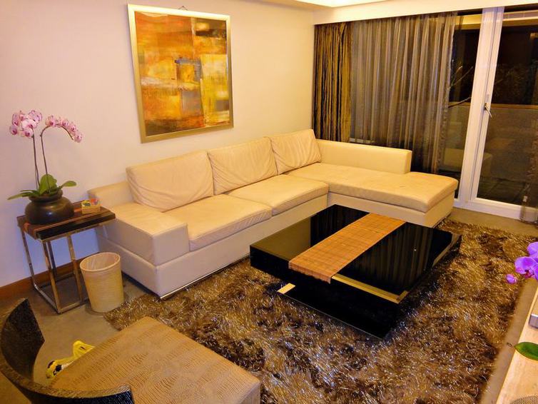 现代简约设计一居室客厅装修图 - 效果图