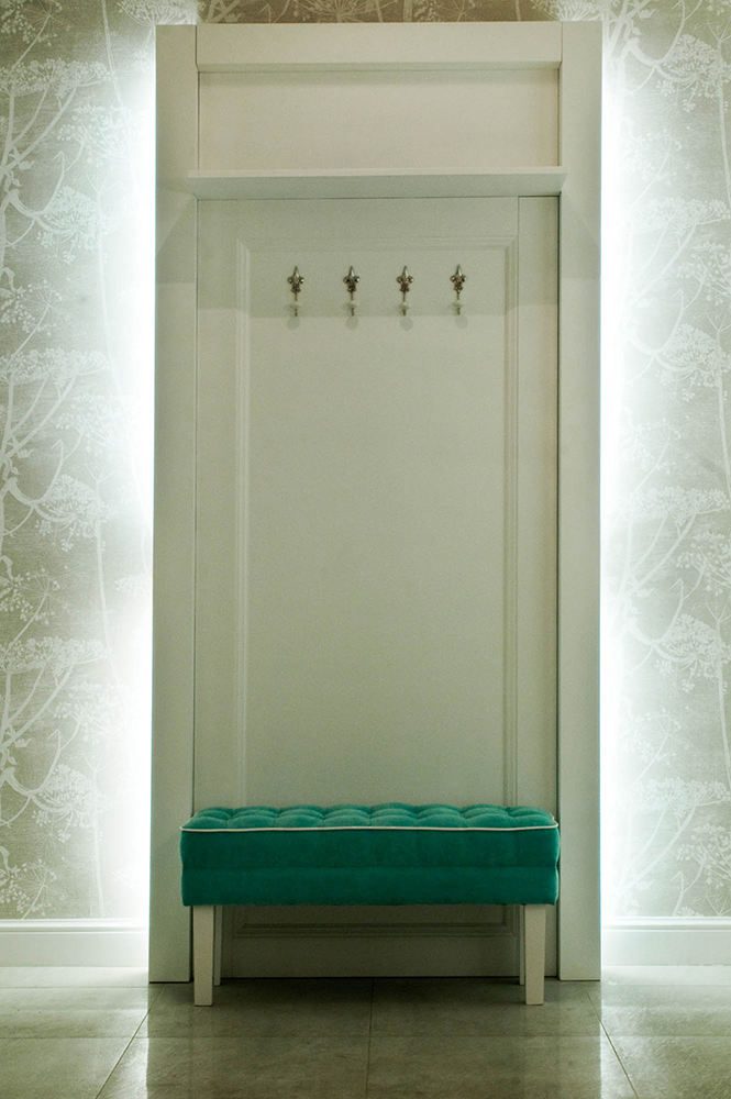 现代简约家居室内沙发凳装饰图 - 效果图