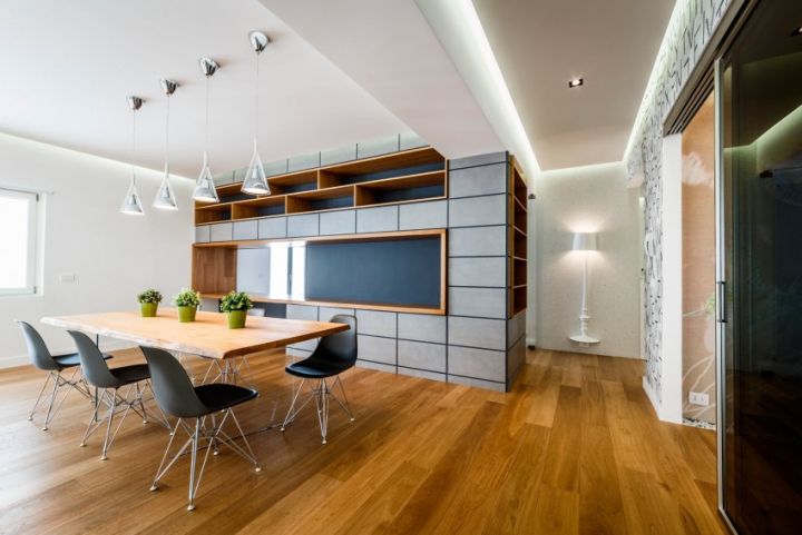 个性时尚现代设计 公寓餐厅装修图 - 效果图