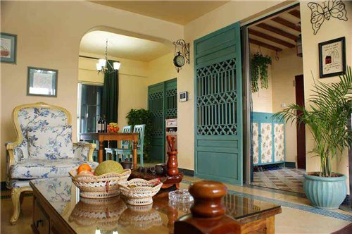 美式隔断装修效果图 居室划分学会用隔断一展风采 - 选购指南