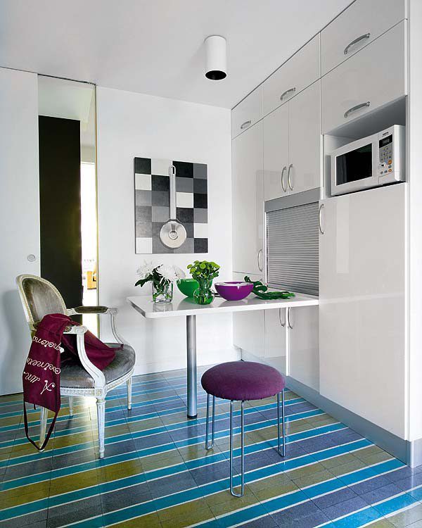 清新现代混搭餐厅装修设计 - 效果图