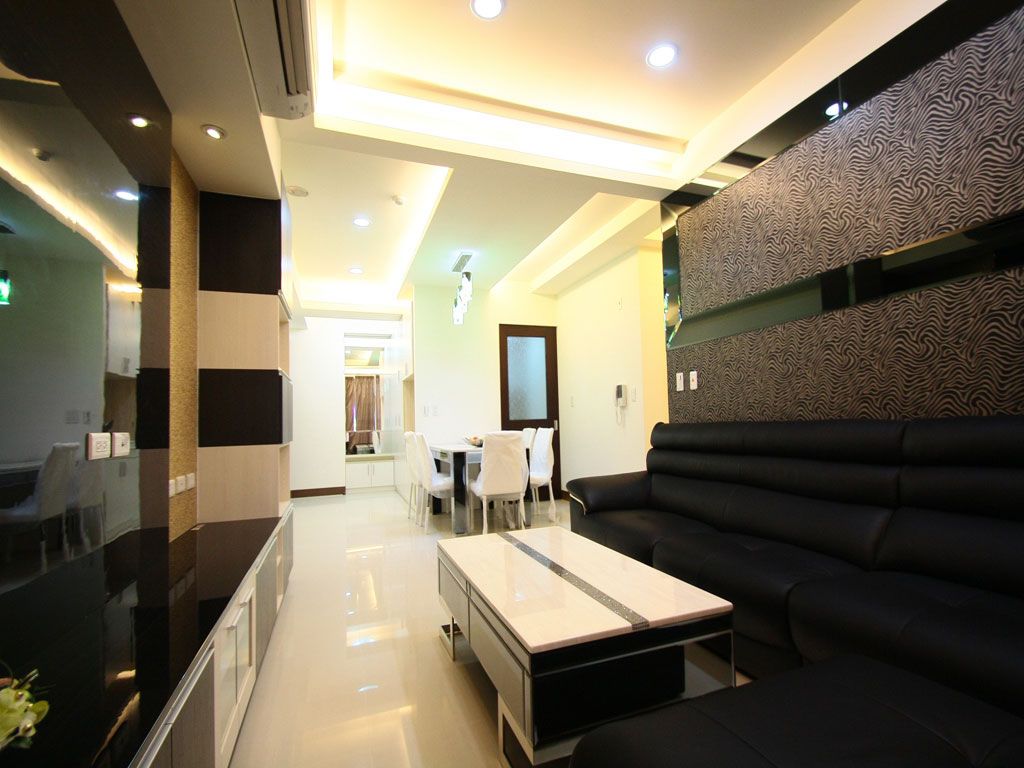 现代简约小户型室内装修设计 - 效果图