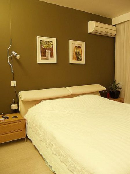 舒适现代简洁卧室效果图