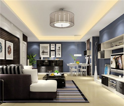 现代简约客厅灯具图片 简约风格灯的特点有什么 - 选购指南