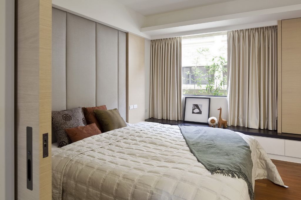 清新简约家装卧室装修设计 - 效果图