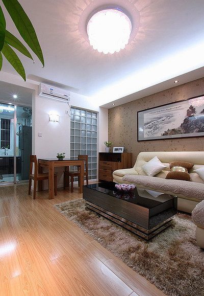 65平小二居家装省钱实用简约装修案例 - 效果图