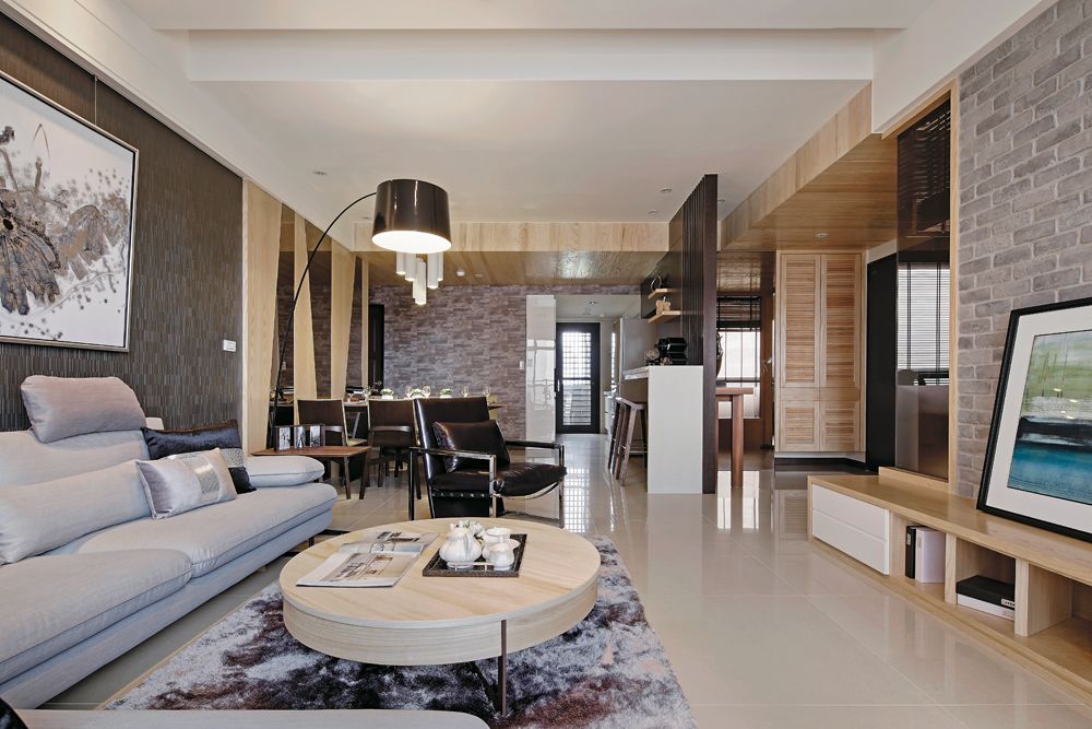 创意现代设计装修公寓效果图