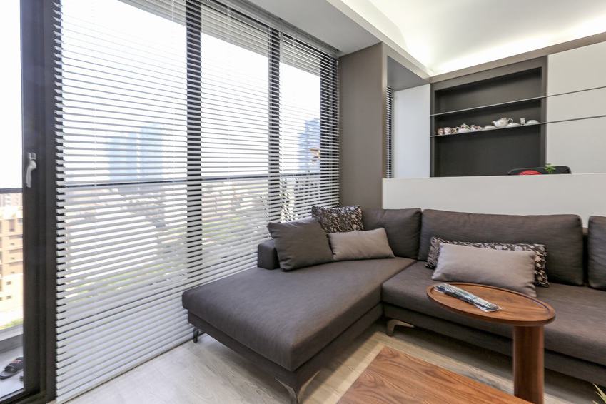 北欧风情百叶帘装饰图 - 效果图