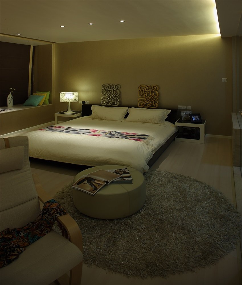 简约时尚现代卧室装修效果图