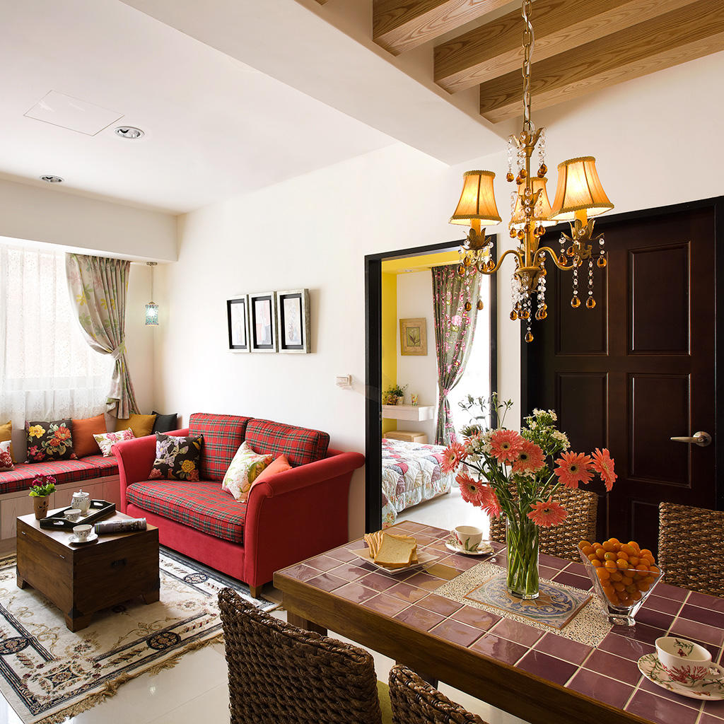 精美田园混搭欧式吊灯欣赏 - 效果图