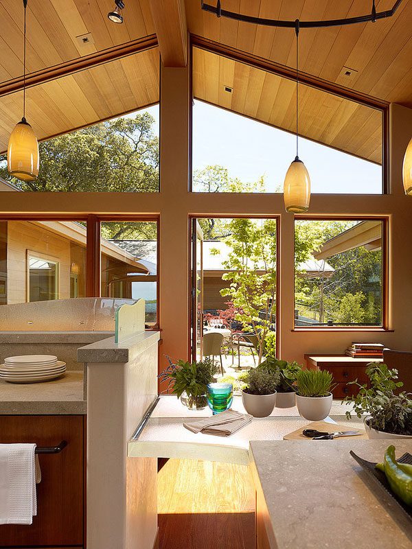 优雅自然美式公寓住宅室内窗户效果欣赏图片 - 效果图