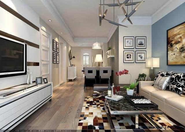 87平米现代简约风格装修效果图 - 翻新攻略