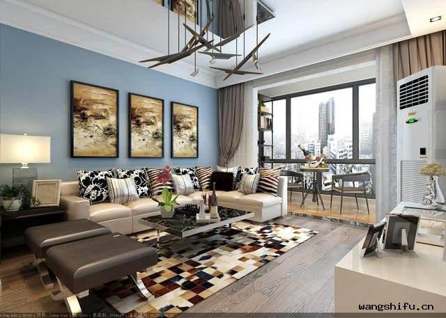 87平米现代简约风格装修效果图 - 翻新攻略