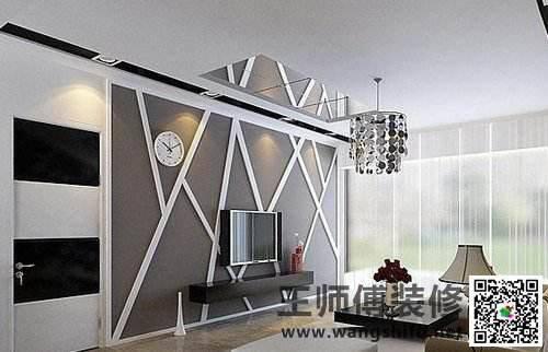 客厅电视墙装修设计 潮流案例显2014时尚格调 - 翻新攻略