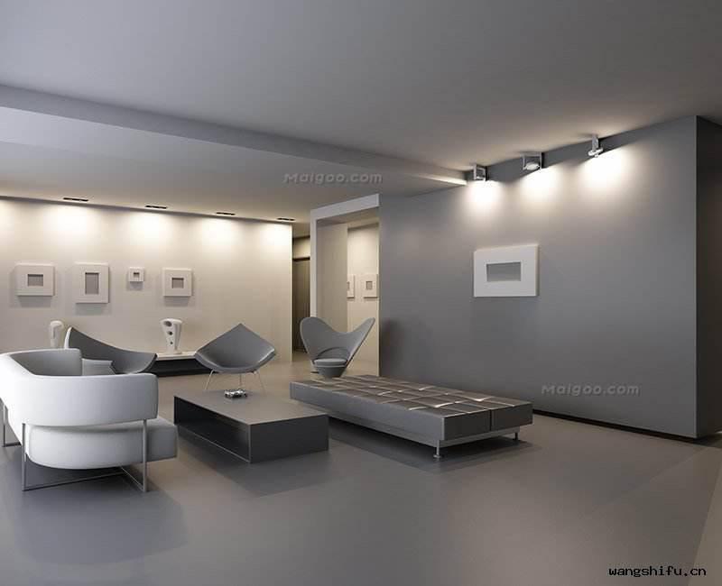 客厅装修效果图,灰色客厅装修效果图欣赏 - 翻新攻略