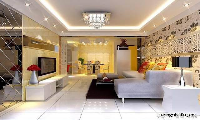 简约大方简约风格客厅装修效果图 - 翻新攻略