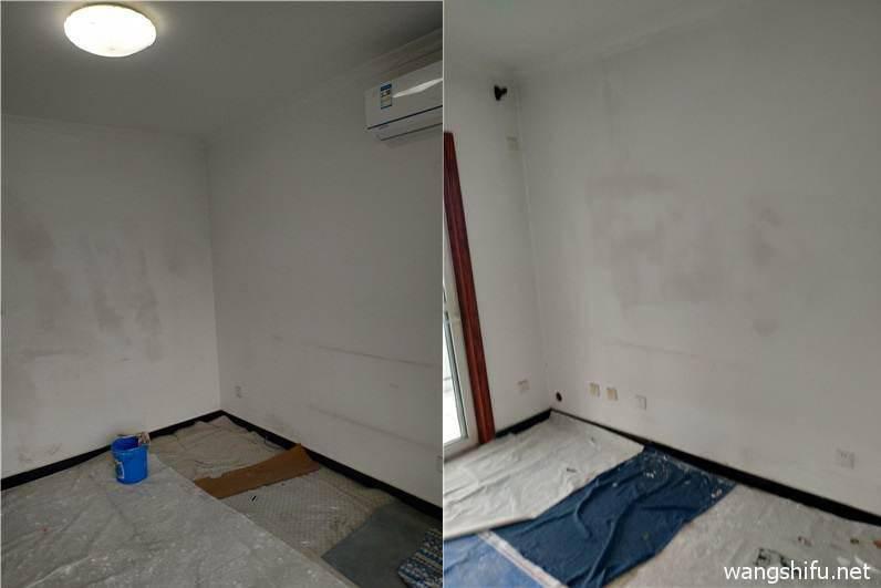 紫薇尚层40平米房子墙面修补翻新