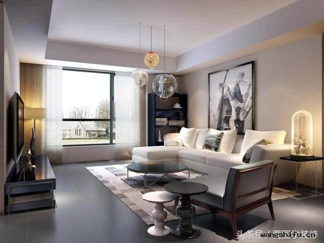 简约大方简约风格客厅装修效果图 - 翻新攻略