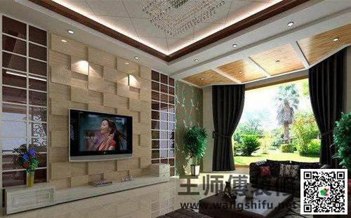 客厅电视墙装修设计 潮流案例显2014时尚格调 - 翻新攻略