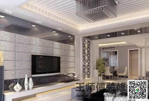 客厅电视墙装修设计 潮流案例显2014时尚格调 - 翻新攻略