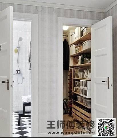 条纹壁纸撑出大气场 - 翻新攻略