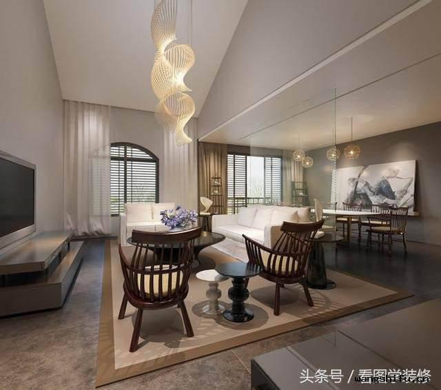 简约大方简约风格客厅装修效果图 - 翻新攻略