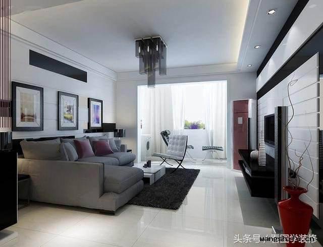 简约大方简约风格客厅装修效果图 - 翻新攻略