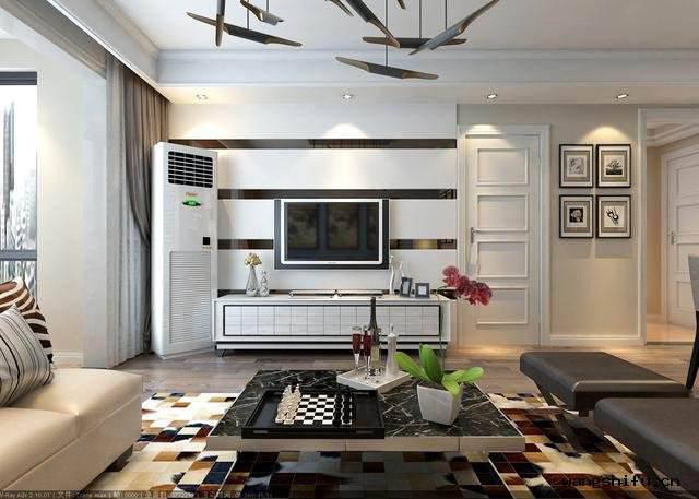 87平米现代简约风格装修效果图 - 翻新攻略